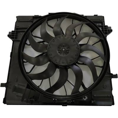 Rareelectrical - New Dual Radiator And Condenser Fan Compatible With Mercedes-Benz Gl350 Gl450 Gl550 Gle350 Gls450