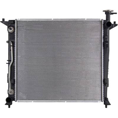 Rareelectrical - Radiator Assembly Compatible With 2019-2020 Hyundai Santa Fe 2.0L L4 1998Cc 13829 762405-91283-7