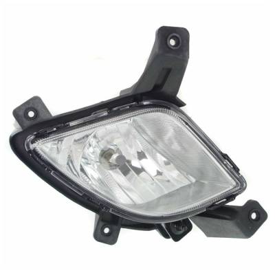Rareelectrical - New Right Fog Light Assembly Compatible With Hyundai Tucson 2010 2011 2012 2013 2014 2015 By Part