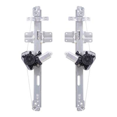 Rareelectrical - New Window Regulator With Motor Compatible With Chevrolet Traverse 2009 2010 2011 2012 By Part