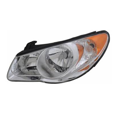 Rareelectrical - New Left Headlight Compatible With Hyundai Elantra Blue Sedan 4 Door 2.0L 2010 By Part Numbers