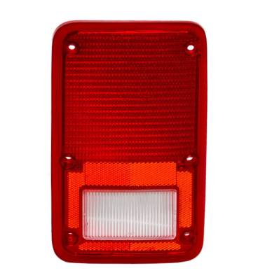Rareelectrical - New Driver Left Side Rear Tail Light Assembly Compatible With 1978-1993 Dodge B150 B250 B350 B100