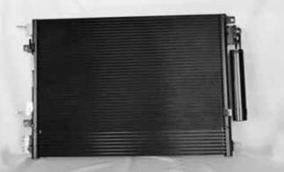 Rareelectrical - New A/C Condenser Compatible With 2005-2023 Chrysler 300 Dodge Challenger Dodge Charger Magnum 5.7L