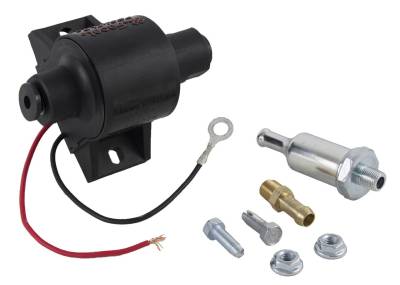 Rareelectrical - Solid State Electric Fuel Pump Kit Compatible With Carbureted Engines Cars Trucks Generators