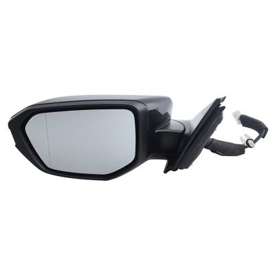 Rareelectrical - New Left Door Mirror Compatible With Honda Civic 2016 14 Heads Pin 76251Tbaa11zf Ho1320284