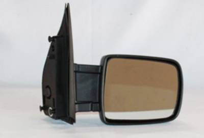 Rareelectrical - Left Driver Side Manual Mirror Compatible With 2003-2004 Honda Element Lx Ex 2Wd 4Wd Non-Heated