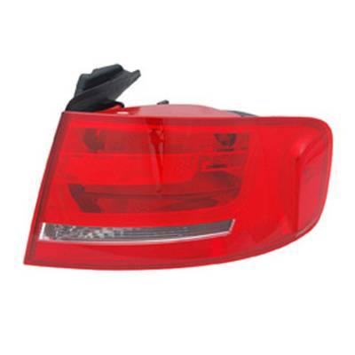 Rareelectrical - Right Passenger Side Halogen Tail Light Compatible With 2009 Audi A4 A4 Quattro Sedan 2.0T Tfsi 3.2L