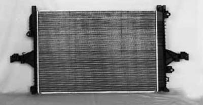 Rareelectrical - New Radiator Assembly Compatible With Volvo 01-08 2.3L 2.4L 2.5L L5 2319Cc 2401Cc 2435Cc 2500Cc
