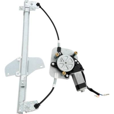 Rareelectrical - New Right Rear Window Regulator With Motor Compatible With Kia Rio Lx Rio Sx Rio Lx+ Rio Ex