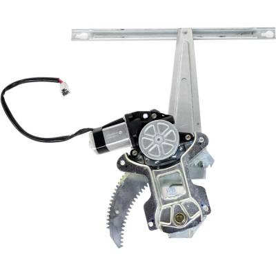 Rareelectrical - New Left Rear Window Regulator With Motor Compatible With Honda Accord Ex 4 Cyl 2.3L Accord Value