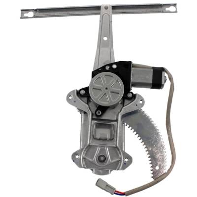 Rareelectrical - New Right Rear Window Regulator With Motor Compatible With Honda Accord Ex 4 Cyl 2.3L Accord Lx 6