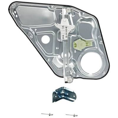 Rareelectrical - New Right Rear Window Regulator With Motor Compatible With Hyundai Sonata Gls 4 Cyl 2.4L Sonata Gl 6