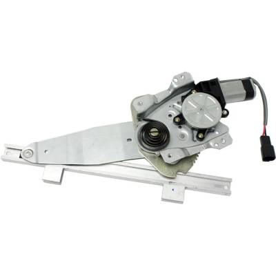 Rareelectrical - New Right Rear Window Regulator With Motor Compatible With Saturn Sl1 Base Sw1 Base Sl Base Sw2 Base