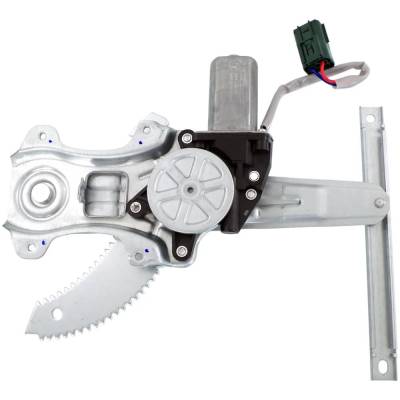 Rareelectrical - New Right Rear Window Regulator With Motor Compatible With Nissan Juke S 4 Cyl 1.6L Juke Sl 4 Cyl