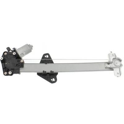 Rareelectrical - New Right Rear Window Regulator With Motor Compatible With Honda Fit Sport Fit Dx Fit Base Fit Lx