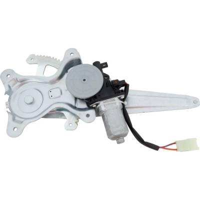 Rareelectrical - New Left Rear Window Regulator With Motor Compatible With Scion Toyota Highlander Hybrid 6 Cyl 3.3L