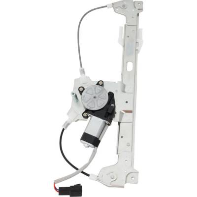 Rareelectrical - New Right Rear Window Regulator With Motor Compatible With Buick Allure Cxl 6 Cyl 3.8L Lacrosse Cx 6