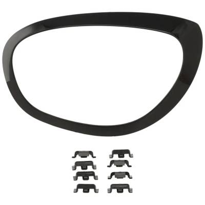 Rareelectrical - New Left Headlight Bezel Compatible With Mini Cooper Countryman John Cooper Works All4 4 Cyl 2.0L