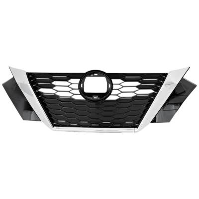 Rareelectrical - New Grille Assembly Compatible With Nissan Sentra S Plus 4 Cyl 2.0L Sentra Sr Premium 4 Cyl 2.0L S