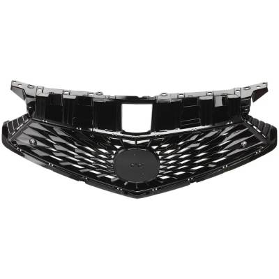Rareelectrical - Painted Black Grille Assembly Compatible With Acura Integra A-Spec 4 Cyl 1.5L Integra Elite A-Spec 4