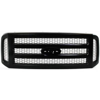 Rareelectrical - New Grille Assembly Compatible With Ford F-250 Super Duty Xlt 8 Cyl 5.4L F-350 Super Duty Xlt 8 Cyl