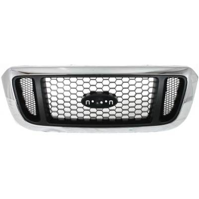 Rareelectrical - New Grille Assembly Compatible With Ford Ranger Stx 6 Cyl 3.0L Ranger Edge 6 Cyl 4.0L Ranger Xlt 6