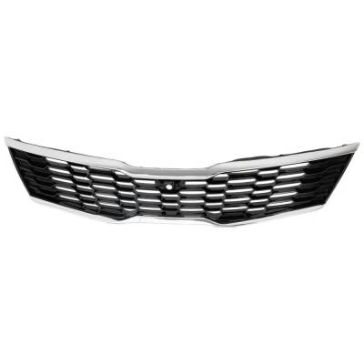 Rareelectrical - New Front Grille Assembly Compatible With Kia Optima Hybrid Lx 4 Cyl 2.0L Optima Sx 4 Cyl 2.0L