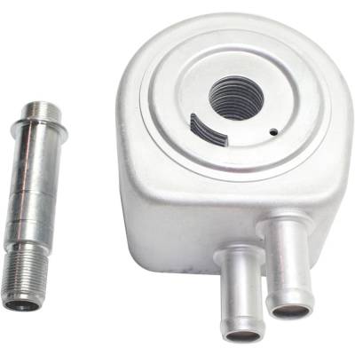 Rareelectrical - New Oil Cooler Compatible With Ford F-150 Base 8 Cyl 5.4L F-350 Super Duty Harley-Davidson Edition