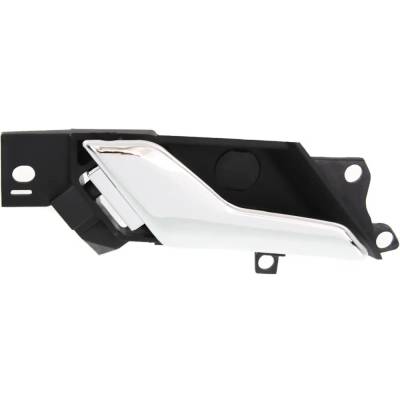 Rareelectrical - Front Driver Side Interior Door Handle Compatible With 2008-2015 Chevrolet Captiva Saturn Vue Chrome