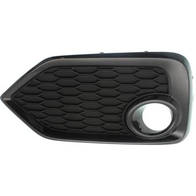 Rareelectrical - New Left Front Fog Light Trim Compatible With Honda Civic Lx Civic Sport Touring Civic Si Civic Ex-L