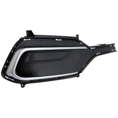 Rareelectrical - New OEM Replacement Right Front Fog Light Cover Compatible With Hyundai Santa Fe Sport Base 4 Cyl