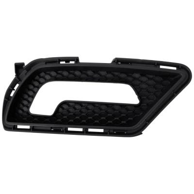 Rareelectrical - New Textured Black Fog Light Trim Compatible With Mercedes Benz E350 Base 6 Cyl 3.5L E550 Base 8 Cyl