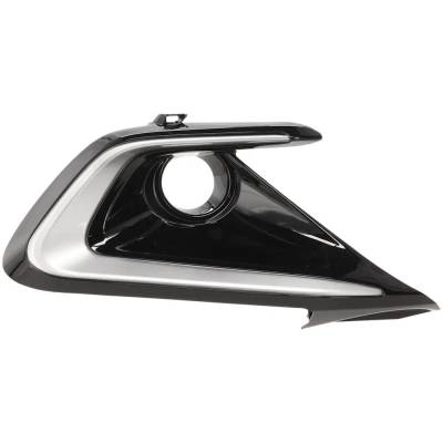 Rareelectrical - New Right Front Fog Light Trim Compatible With Toyota Corolla Base 4 Cyl 2.0L Corolla Se 4 Cyl 2.0L