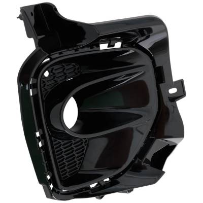 Rareelectrical - New Right Front Fog Light Trim Compatible With Kia Seltos Ex 4 Cyl 2.0L Seltos X-Line 4 Cyl 1.6L S 4