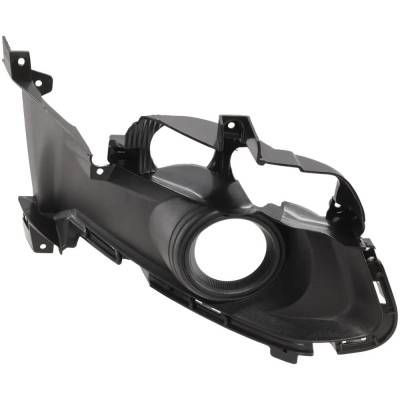 Rareelectrical - New Primed Fog Light Trim Compatible With Ford Mustang Ecoboost Premium Mustang Gt Premium Mustang