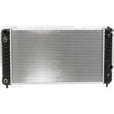 Rareelectrical - New Radiator Compatible With Oldsmobile Bravada Base 6 Cyl 4.3L Jimmy Sl 6 Cyl 4.3L S10 Zr2 6 Cyl