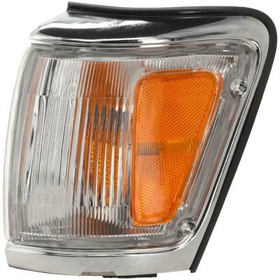 Rareelectrical - Corner Light Assembly Left Compatible With 1992-1995 Toyota 4Runner Sr5 3.0L V6 (92-95) Sr5 2.4L I4