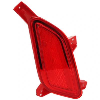 Rareelectrical - New Left Rear Bumper Reflector Compatible With Hyundai Veloster Base 4 Cyl 1.6L Veloster Re:Flex 4