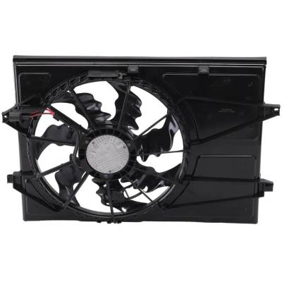 Rareelectrical - Single Cooling Fan Assembly Compatible With Hyundai Santa Cruz Sel 4 Cyl 2.5L Santa Cruz Se 4 Cyl