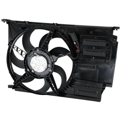 Rareelectrical - New Single Cooling Fan Assembly Compatible With Mini Cooper S 4 Cyl 2.0L Cooper Base 4 Cyl 1.6L S 4