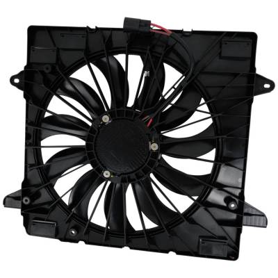 RAREELECTRICAL - New Brushless Motor Cooling Fan Assembly Compatible With Cadillac Chevrolet Gmc Acadia Sl 4 Cyl 2.5L