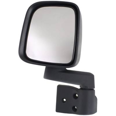 Rareelectrical - Side Mirror Compatible With 2003-2006 Jeep Wrangler Left Driver Side Replaces Ch1320240 Ch1320234