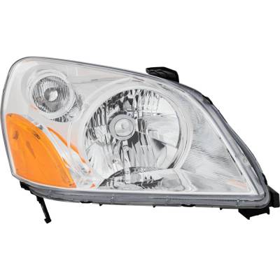 Rareelectrical - Headlight Compatible With 2003-2005 Honda Pilot 3.5L V6 J35a Right Passenger Side Halogen