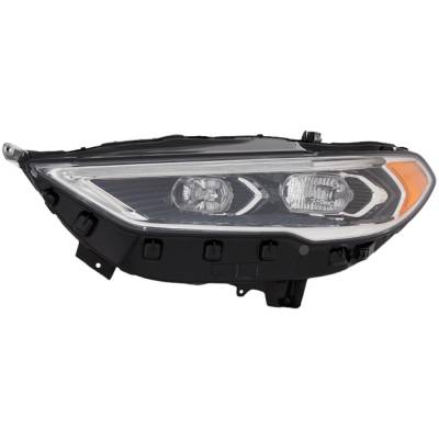 Rareelectrical - Headlight Compatible With 2017-2020 Ford Fusion 1.5L 2.0L I4 Left Driver Side Led Rf10010244 245Hp