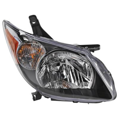 Rareelectrical - Headlight Compatible With 2003-2004 Pontiac Vibe 1.8L I4 Right Passenger Side Halogen P100105 164Hp