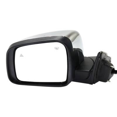 Rareelectrical - Side Mirror Compatible With 2014-2021 Jeep Grand Cherokee 3.6L 5.7L V6 Hellcat Left Driver Side