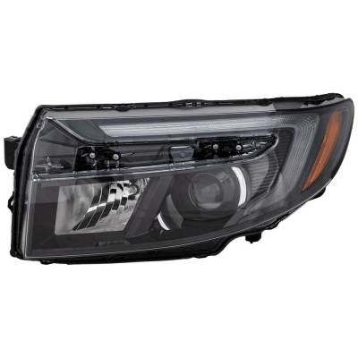 Rareelectrical - Headlight Compatible With 2021-2023 Honda Ridgeline Passport 3.5L V6 J35y6 Left Driver Side Led