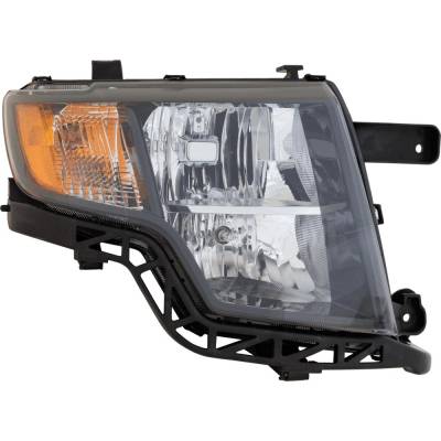 Rareelectrical - New Headlight Compatible With 2009-2010 Ford Edge 3.5L 2.0L V6 Duratec Right Passenger Side Halogen
