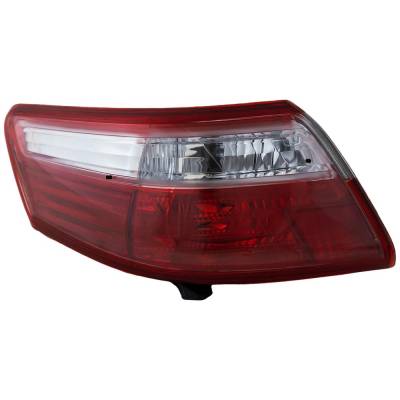 Rareelectrical - Tail Light Compatible With 2007-2009 Toyota Camry 2.4L 3.5L I4 Left Driver Side Halogen T730152