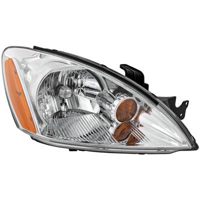 Rareelectrical - New Headlight Compatible With 2004-2007 Mitsubishi Lancer 2.0L 2.4L I4 Right Passenger Side Halogen